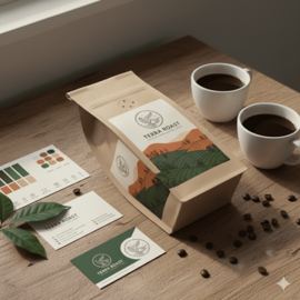 Branding pour une marque de café